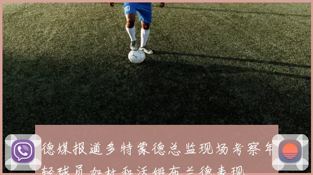 德媒报道多特蒙德总监现场考察年轻球员加杜和沃姆布兰德表现